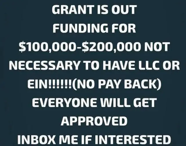 SBA BUSINESS GRANT