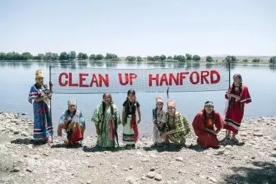 Hanford Fishing kicked Native Americans off of their traditional