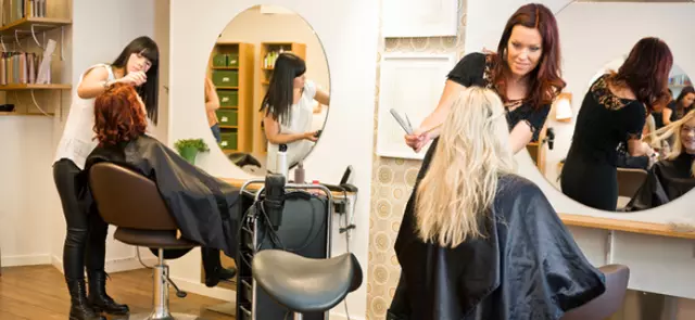 College Station salon assistant to the salon staff by maintaining