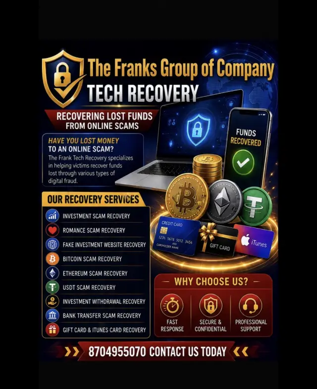 Recovery of lost Money 