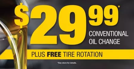 All Oil Changes include a FREE tire rotation and courtesy inspection of you
