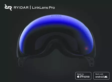 LinkLens are professional snow goggles with a Open Air Audio system designed for ski and sno
