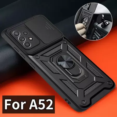 Luxury Lens Protection Vehicle-mounted Shockproof Case For SAMSUNG Galaxy A52!
A52 