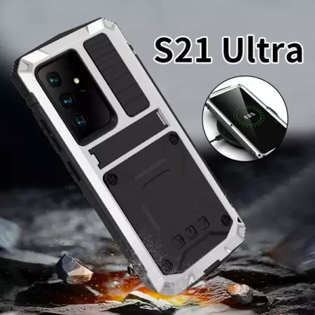 Super Anti-Fall Luxury Doom Armor Waterproof Aluminum 360 Protective Phone Case For Samsung