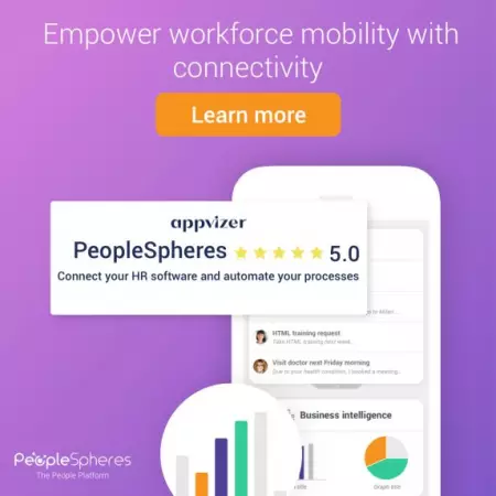 Manage all your human resources from a single platform. 

PeopleSpheres gives you the free