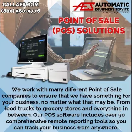Business Owner? AES is here to help. From affordable Point of Sale systems tai