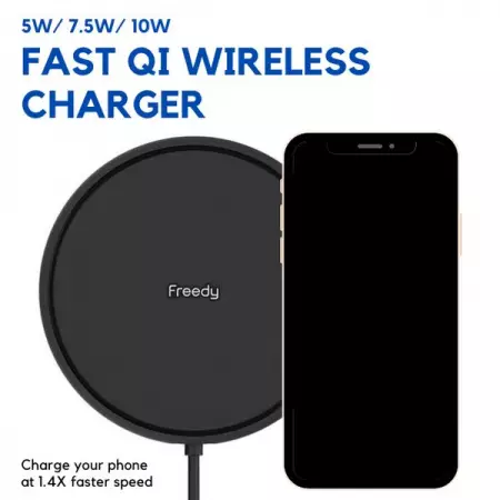 Traveling Made Simplier With Freedy Wireless Charger Pad
Charging pad that can deliver 10-w